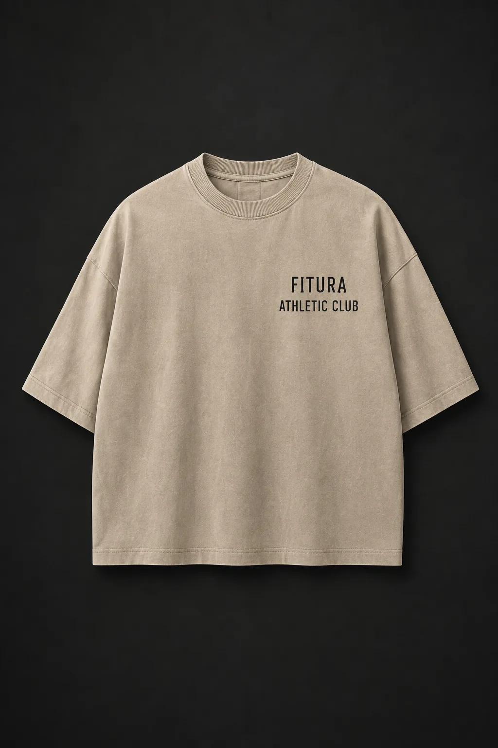 Fitura Athletic Club Tee: design concept render