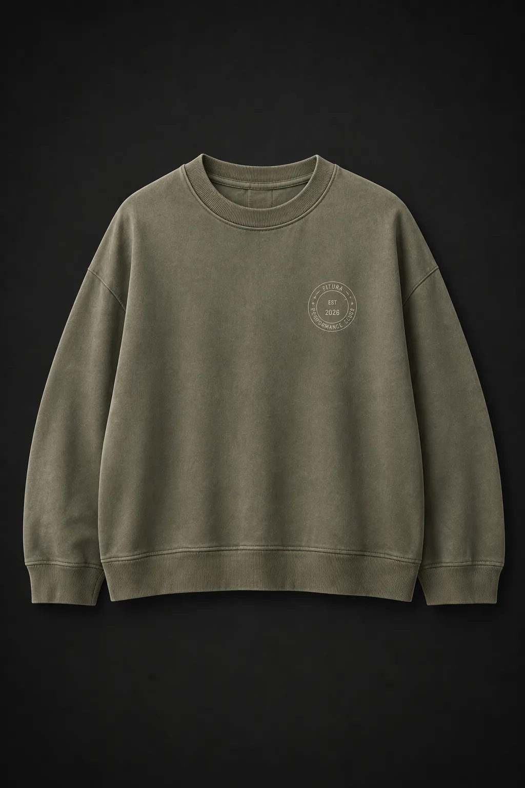 Fitura Performance Club Crewneck: design concept render